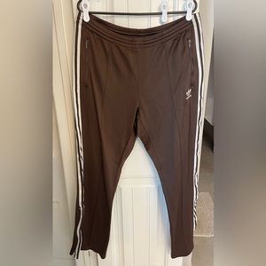 Rare Vintage Y2K Chocolate Adidas Firebird Pants size Large